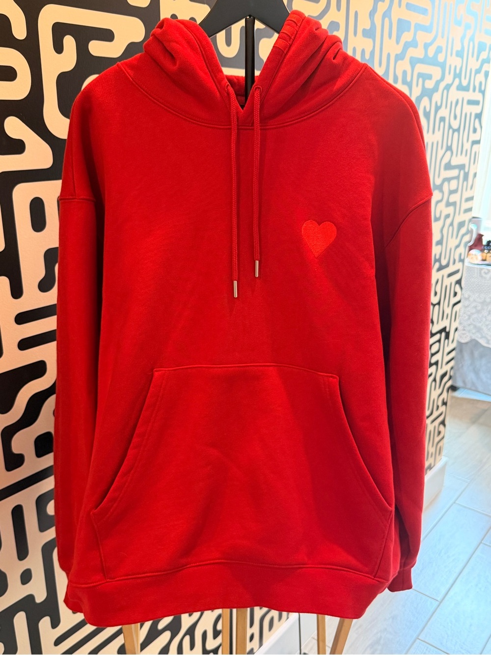 IVY PARK Red Pullover Hoodie and sweatpants with Logo Tag